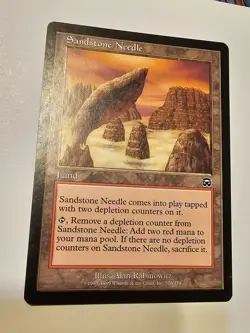 Sandstone Needle Mercadian Masques MTG Magic The Gathering LP - Image 1