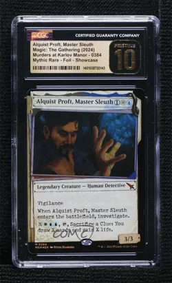 Invisible Ink Showcase Alquist Proft Master Sleuth Foil Magic CGC 10 Pristine - Image 1