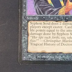 MTG - 1x Syphon Soul - Legends - NM/LP - Vintage - Black - Magic The Gathering - Image 3