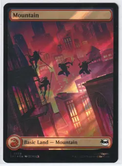 Mountain (0308) (Surge Foil) 308 TMT Magic: The Gathering L Foil NM - Image 1