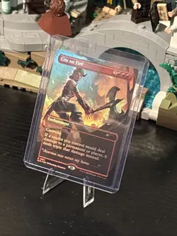 City on Fire (Rainbow Foil) Secret Lair Drop Foil - Image 3