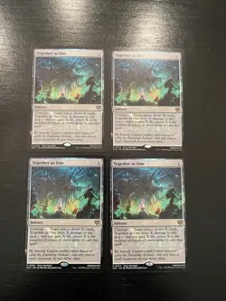 Together as One X4X NM/M Secrets of Strixhaven SOS MTG - Image 1