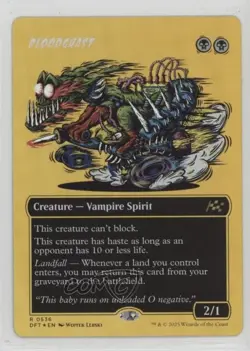 First Place - Bloodghast Foil Magic: Aetherdrift DFT #0536 - Image 1
