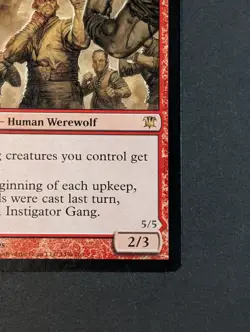 MTG - 1x Instigator Gang - Innistrad - NM - Rare - Red - Magic the Gathering 149 - Image 4