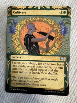 Cultivate (Foil Etched) Strixhaven: Mystical Archives NM - Image 1
