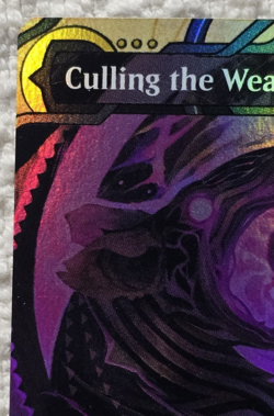 Culling the Weak Secrets of Strixhaven: Mystical Archive #27 Foil Rare MINT - Image 2