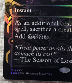 Culling the Weak Secrets of Strixhaven: Mystical Archive #27 Foil Rare MINT - Image 5