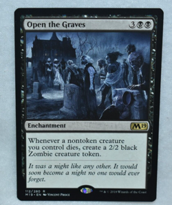 MTG Open the Graves Core Set 2019 112 / 280 English Magic the Gathering - Image 1