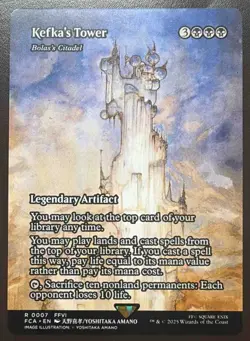 2025 Magic: The Gathering Final Fantasy Bolas's Citadel #7 Through Ages Showcase - Image 1