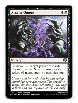 Arcane Omens x4 [Secrets of Strixhaven] SOS Magic MTG *PLAYSET* 💀 - Image 4