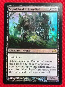 MTG Foil 1X Sepulchral Primordial X1 Gatecrash Magic - LP/MP - Image 1
