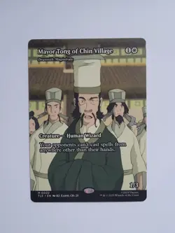 Magic: The Gathering TLE Mayor Tong of Chin Village Borderless Creature #2 - Image 1