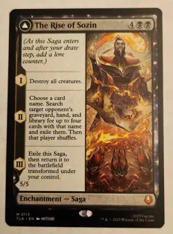 The Rise of Sozin TLA #117 Mythic Regular NM+ - Image 1