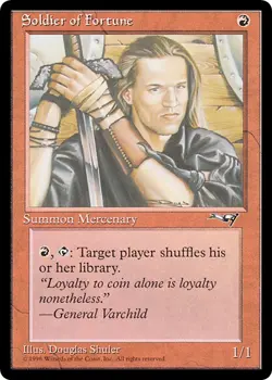 SOLDIER OF FORTUNE x1 mtg VLP-NM Alliances 1 Unc - Image 1