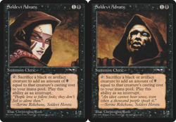 SOLDEVI ADNATE x4 mtg NM/NM- Alliances 4 Common BOTH ART - Image 1