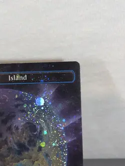 Island (492) (Borderless) (Galaxy Foil) Unfinity Foil - Image 3