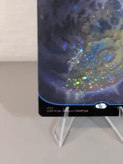 Island (492) (Borderless) (Galaxy Foil) Unfinity Foil - Image 4