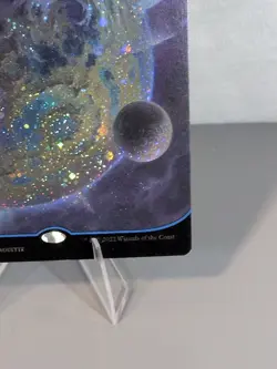 Island (492) (Borderless) (Galaxy Foil) Unfinity Foil - Image 5