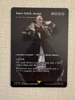 Emet-Selch, Ascian - K'rrik, Son of Yawgmoth Showcase R0036 Final Fantasy MTG NM - Image 1