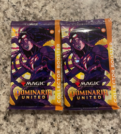2x Dominaria United Collector Booster Packs - MTG Magic the Gathering - Image 1
