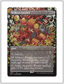 1x Mishra's Factory, Secret Lair Countdown 1994, Magic MTG NM - Image 1