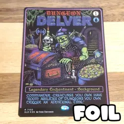 1x Dungeon Delver, Secret Lair D&D - 7103, Foil, Magic MTG NM - Image 1