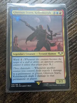 Magic: The Gathering Ghyrson Starn Kelermorph Creature Blue/Red Rare 124/168 Wa… - Image 3