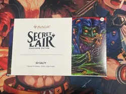 MagicCon Exclusive✨ So Salty Secret Lair Drop (Rainbow Foil) - Sealed - MTG SLD - Image 1