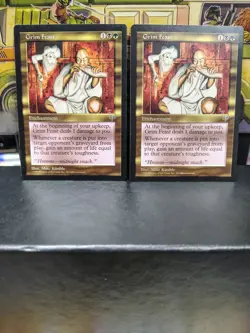 Grim Feast Mirage Rare NM Vintage MTG - Image 1