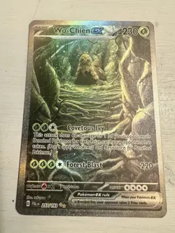 Pokemon TCG Wo-Chien ex 257/193 Paldea Evolved SIR Full Art Holo - Image 1