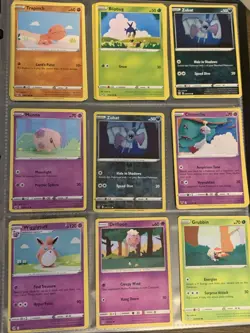 Pokemon Asako Ito Illustration Set (8 Unique Card Artworks + 1 Rev Holo) - Image 1
