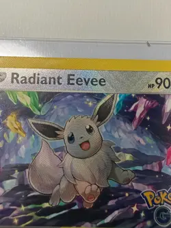 Pokemon Sword & Shield Pokemon GO Radiant Eevee SWSH230 Black Star Promo NM - Image 4