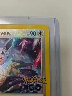 Pokemon Sword & Shield Pokemon GO Radiant Eevee SWSH230 Black Star Promo NM - Image 5