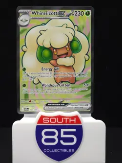 2025 Pokemon SV White Flare WHT EN Whimsicott ex Ultra Rare 157/086 - Image 1