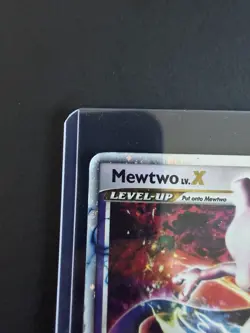 Pokemon Mewtwo Lv.X DP28 Diamond & Pearl Promo Holo Level Up 2008 - Image 2