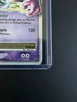 Pokemon Mewtwo Lv.X DP28 Diamond & Pearl Promo Holo Level Up 2008 - Image 4