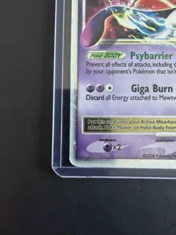 Pokemon Mewtwo Lv.X DP28 Diamond & Pearl Promo Holo Level Up 2008 - Image 5