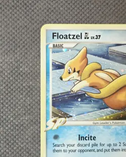 Floatzel GL 4/111 Holo Rare Gym Leader - Platinum Rising Rivals Pokemon 2009 LP+ - Image 4
