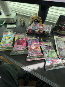 Pokemon TCG Fusion Strike ( Lot Of 10 Boosters ) & ( x2 3 Pack Blister ) Sealed! - Image 2