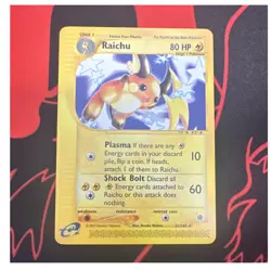 Raichu 61/165 Expedition Base Set Rare Non-Holo - Image 1