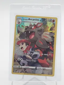 HISUIAN ARCANINE 2022 POKEMON LOST ORIGIN TRAINER GALLERY TG08/TG30 Q7106 - Image 1