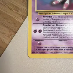 [LP] Mew #8 Black Star Promo 8 Non Holo WOTC 1999-2000 Vintage Pokemon TCG - Image 2