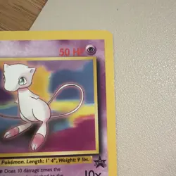 [LP] Mew #8 Black Star Promo 8 Non Holo WOTC 1999-2000 Vintage Pokemon TCG - Image 4