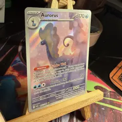 Aurorus 092/088 Perfect Order Illustration Rare Full Art Holo Pokemon TCG MINT - Image 2