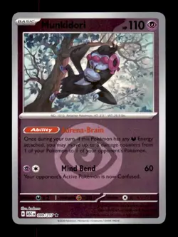MUNKIDORI (ENERGY SYMBOL) 099/217 ME: ASCENDED HEROES POKEMON REVERSE HOLO NM/M - Image 1