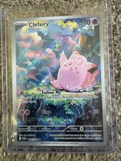 CLEFAIRY 094/088 IR Pokemon Perfect Order Full Art Illustration Rare - Image 1