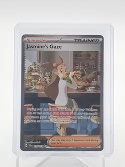 JASMINE'S GAZE 2024 POKEMON SURGING #245/191 SPECIAL ILLUSTRATION RARE Q0271 - Image 1