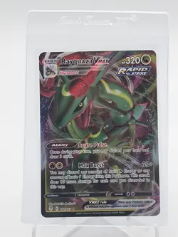RAYQUAZA VMAX 2021 POKEMON EVOLVING SKIES #111/203 RAPID STRIKE Q7106 - Image 1
