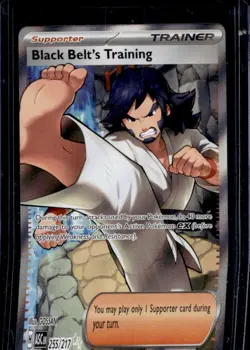 2026 Pokemon Ascended Heroes Black Belt's Training Ultra Rare #255/217 - Image 1