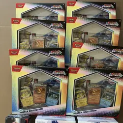 Pokemon TCG Prismatic Evolutions Lot Of 14 Etbs Poster & Surprise Boxes Sealed - Image 2